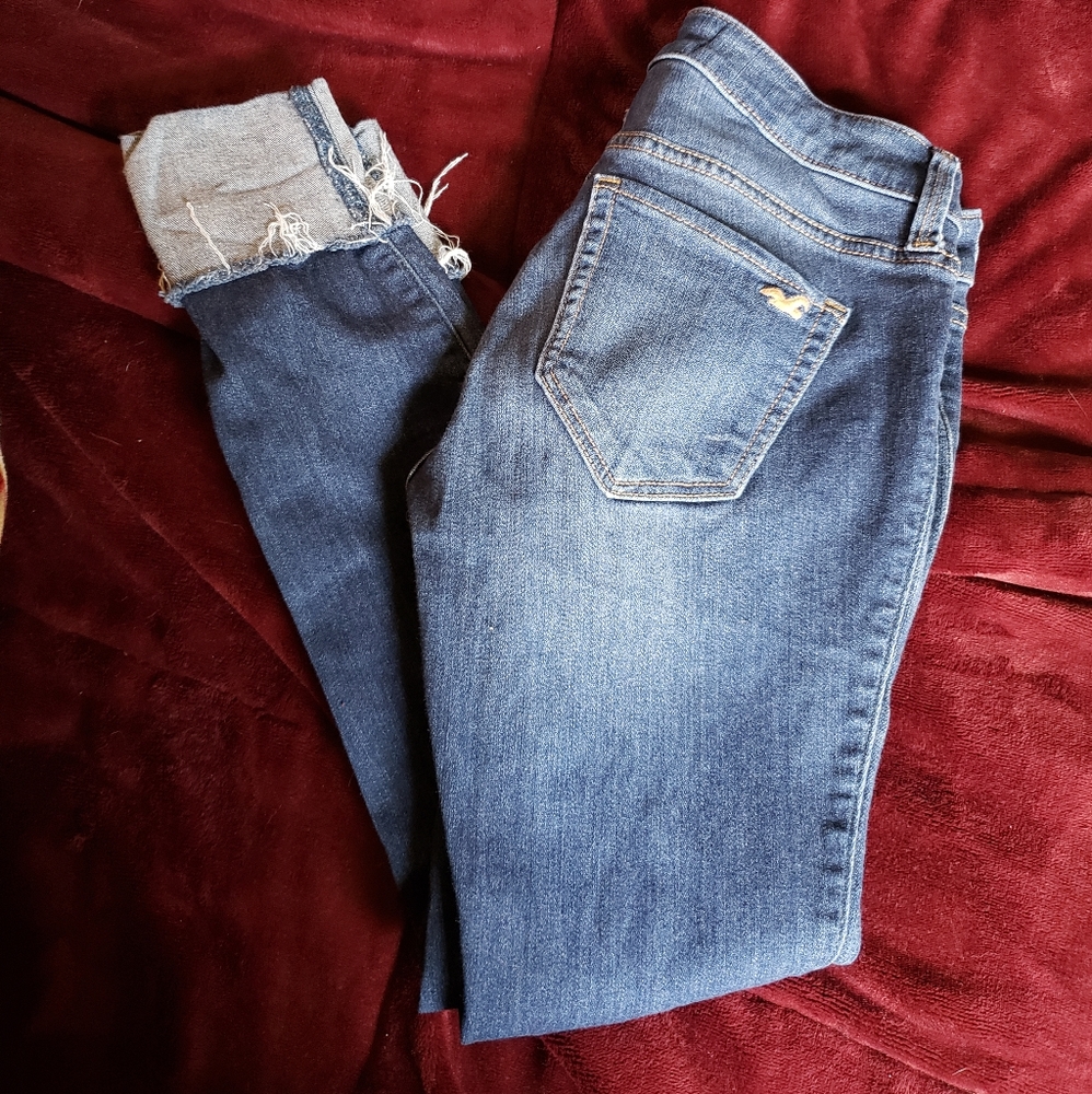 Hollister crop capri  jeans